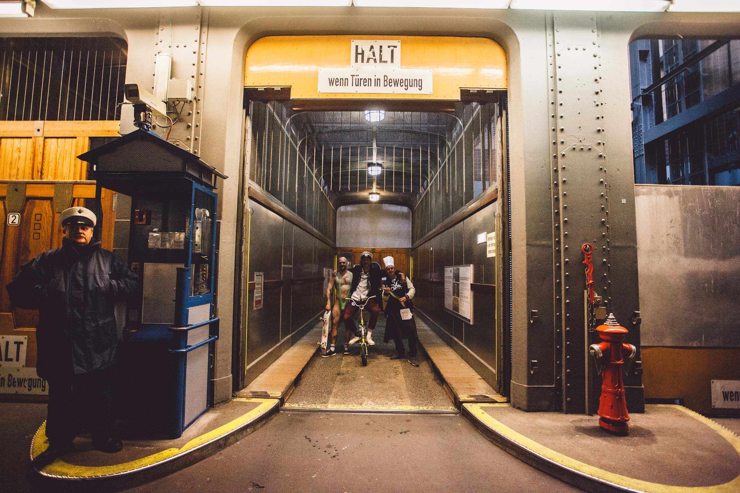 Fahrstuhl des Alten Elbtunnels