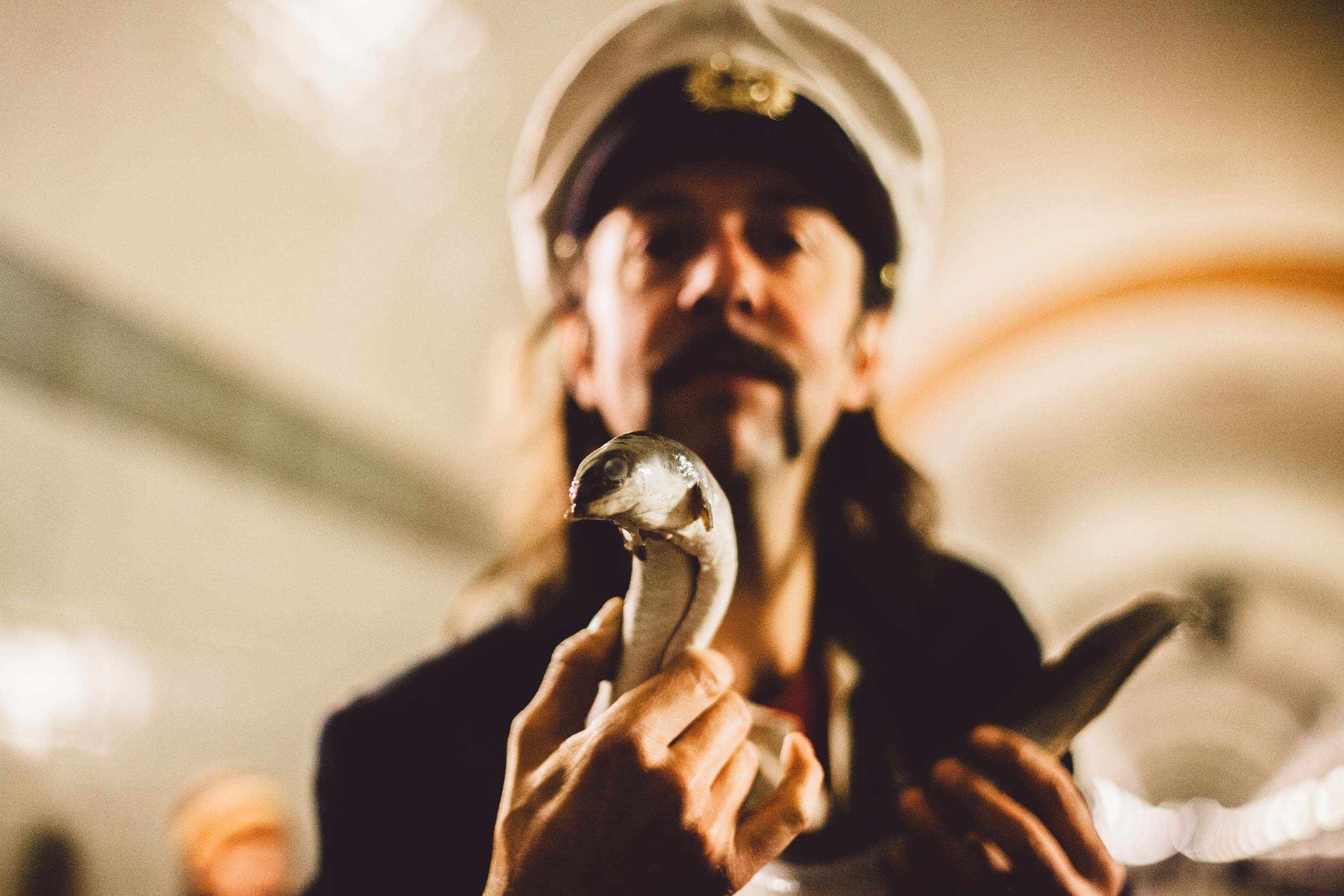 Cäptn Clepto mit Aal